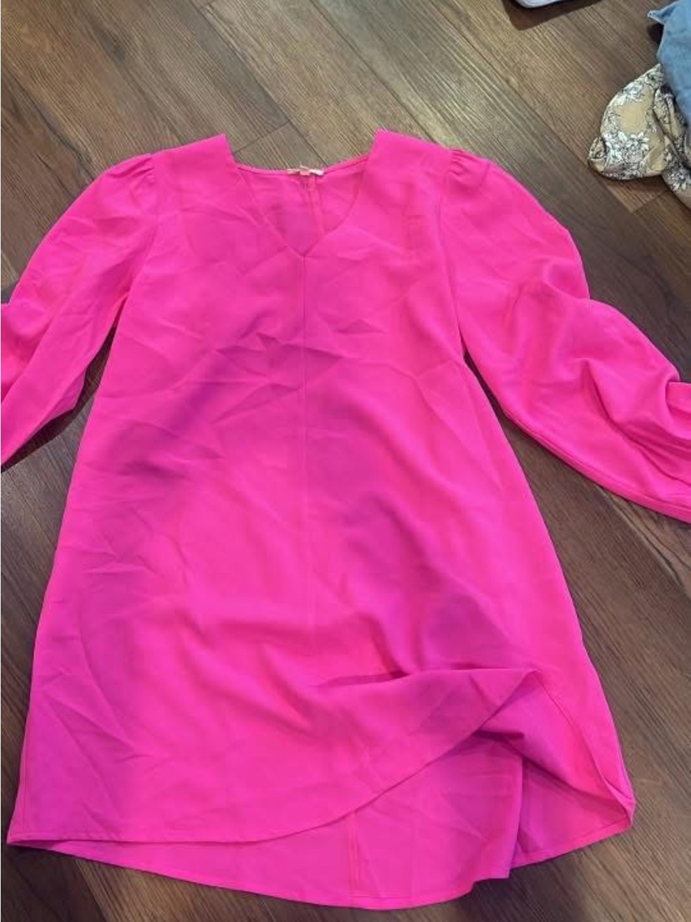JODIFL Hot Pink Mini Dress